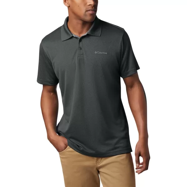 Columbia Mens Utilizer PoloShark Heather