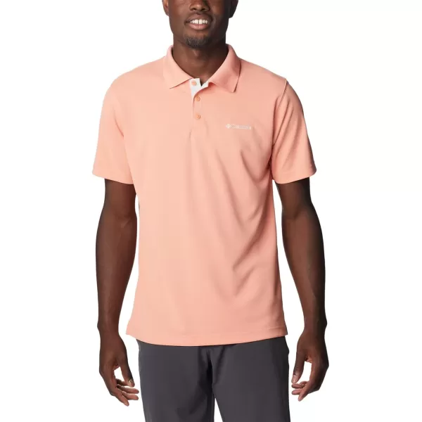 Columbia Mens Utilizer PoloSummer Peach