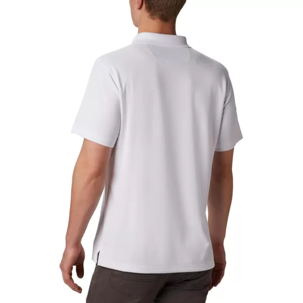 Columbia Mens Utilizer PoloWhite  Active Fit 1