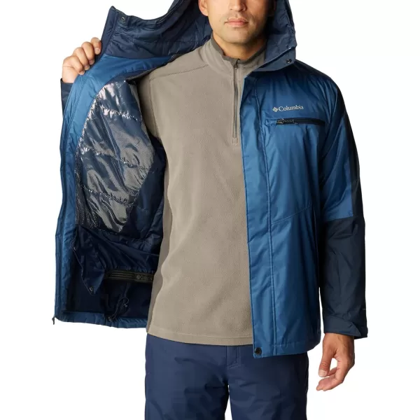 Columbia Mens Valley Point JacketNight Tide Collegiate Navy