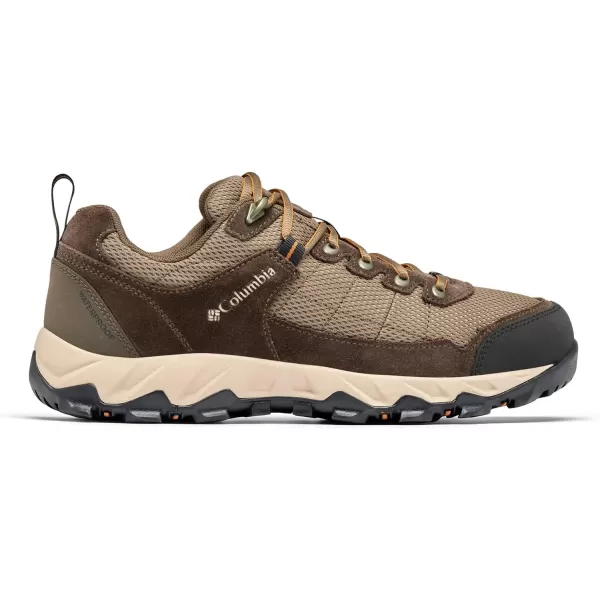 Columbia Mens Valley Pointe Waterproof Hiking ShoeCamo BrownCaramel