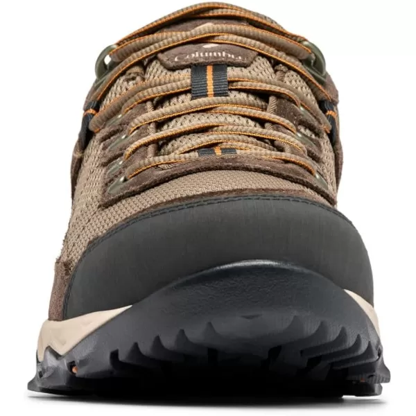 Columbia Mens Valley Pointe Waterproof Hiking ShoeCamo BrownCaramel