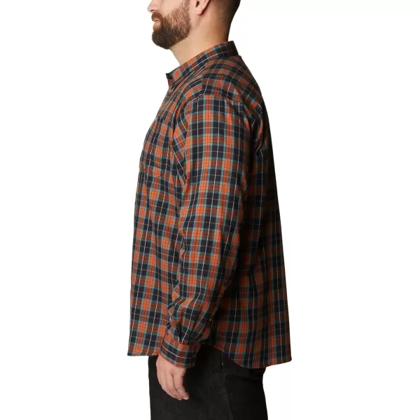 Columbia Mens Vapor Ridge Iii Long Sleeve ShirtBlack Balanced Tartan