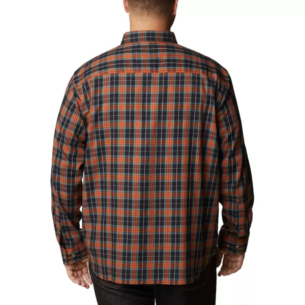 Columbia Mens Vapor Ridge Iii Long Sleeve ShirtBlack Balanced Tartan