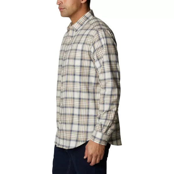 Columbia Mens Vapor Ridge Iii Long Sleeve ShirtChalk Cs Tartan