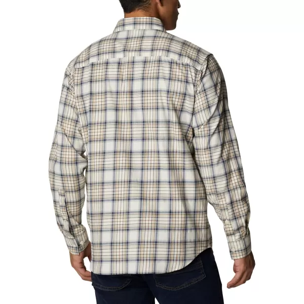 Columbia Mens Vapor Ridge Iii Long Sleeve ShirtChalk Cs Tartan