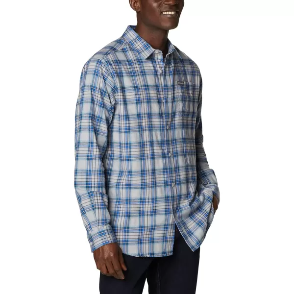 Columbia Mens Vapor Ridge Iii Long Sleeve ShirtColumbia Grey Cs Tartan