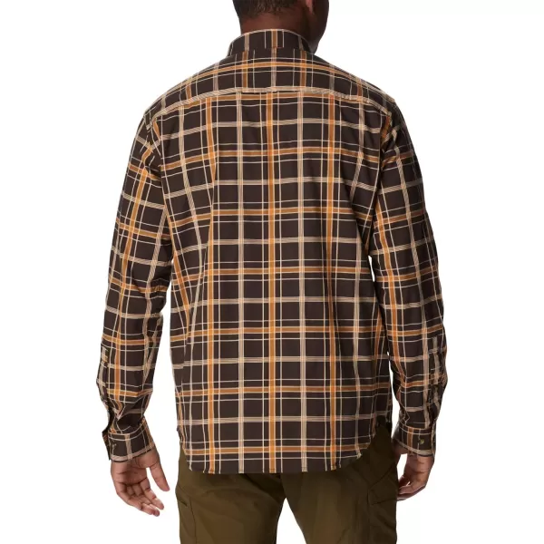 Columbia Mens Vapor Ridge Iii Long Sleeve ShirtCordovan Tartan