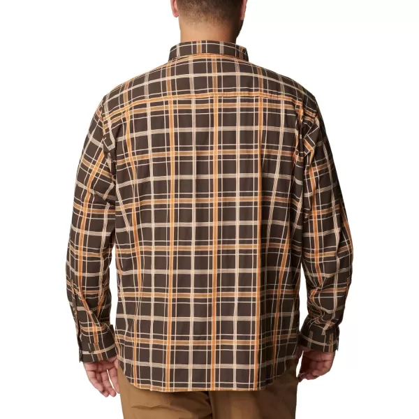 Columbia Mens Vapor Ridge Iii Long Sleeve ShirtCordovan Tartan