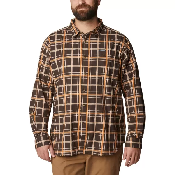 Columbia Mens Vapor Ridge Iii Long Sleeve ShirtCordovan Tartan