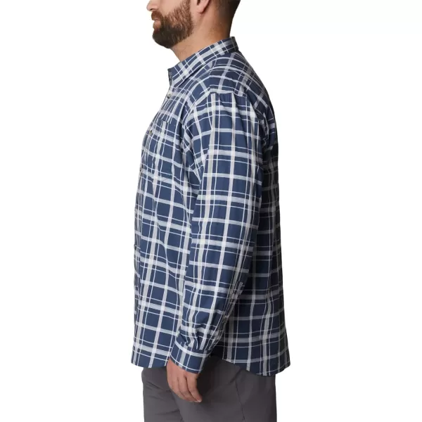 Columbia Mens Vapor Ridge Iii Long Sleeve ShirtDark Mountain Tartan