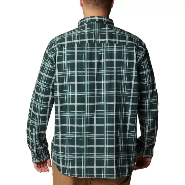 Columbia Mens Vapor Ridge Iii Long Sleeve ShirtSpruce Tartan