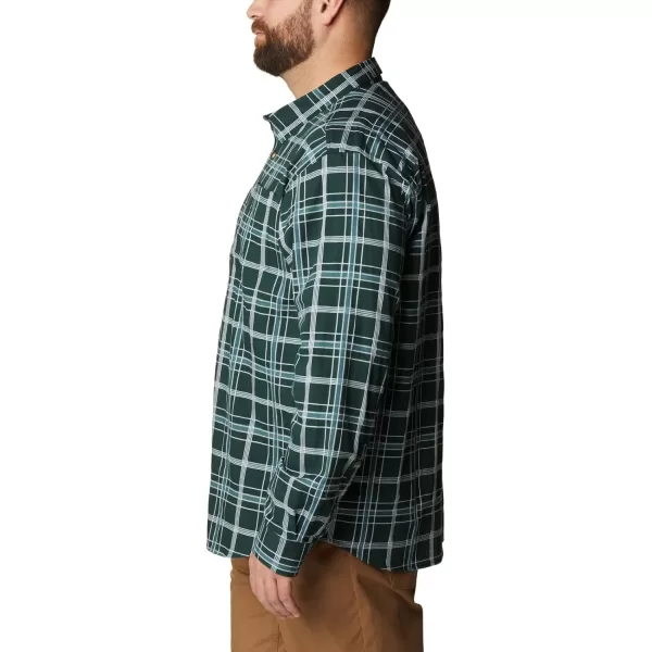 Columbia Mens Vapor Ridge Iii Long Sleeve ShirtSpruce Tartan