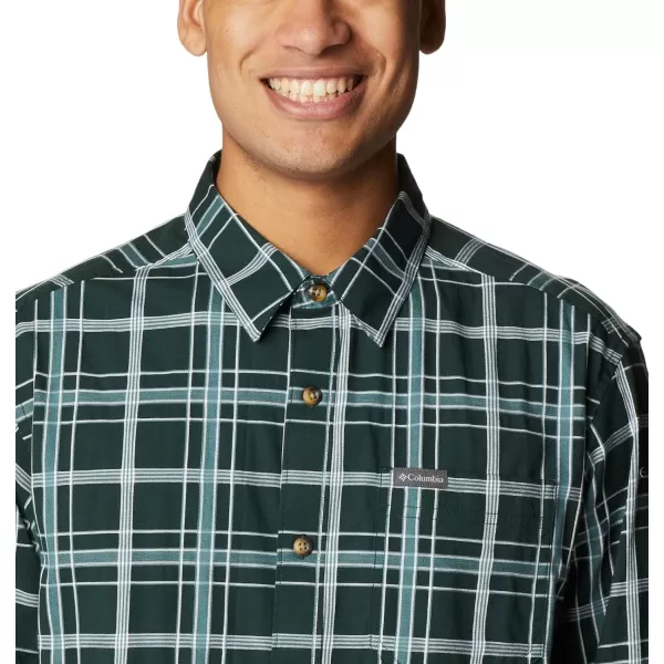 Columbia Mens Vapor Ridge Iii Long Sleeve ShirtSpruce Tartan