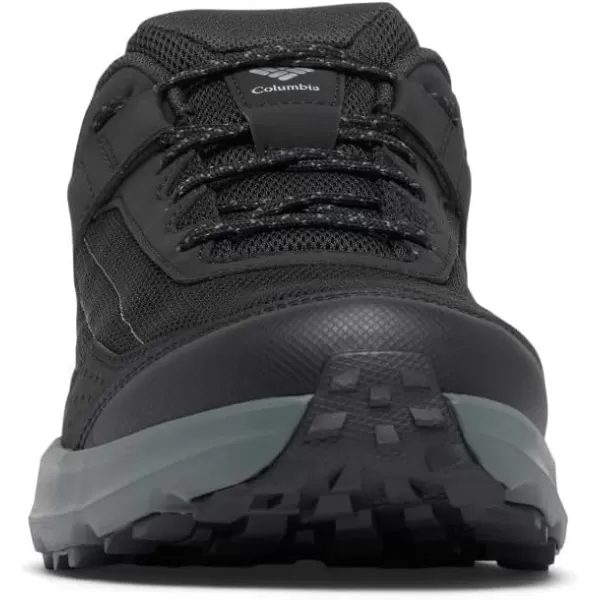 Columbia Mens Vertisol Trail Hiking ShoeBlackPure Silver