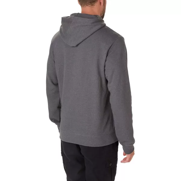 Columbia Mens Viewmont Ii Sleeve Graphic HoodieCharcoal Heather