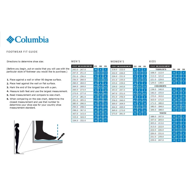 Columbia Mens Vitesse Outdry Hiking ShoeBlackWhite