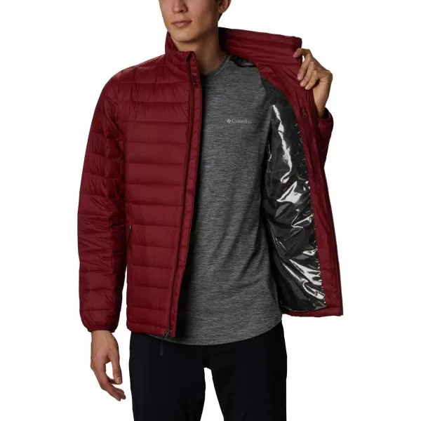 Columbia Mens Voodoo Falls 590 TurboDown JacketRed Jasper