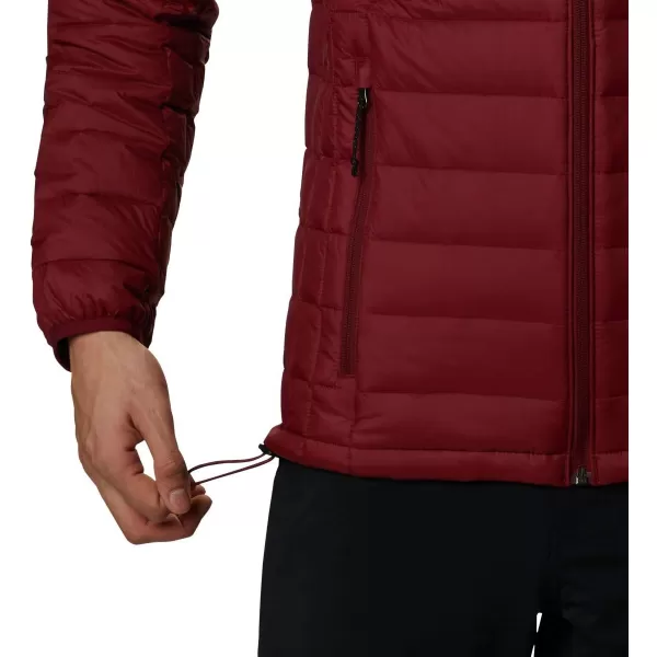 Columbia Mens Voodoo Falls 590 TurboDown JacketRed Jasper