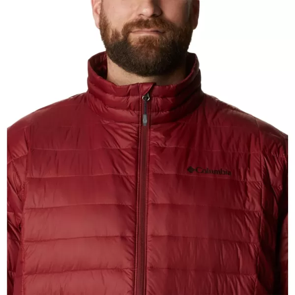 Columbia Mens Voodoo Falls 590 TurboDown JacketRed Jasper