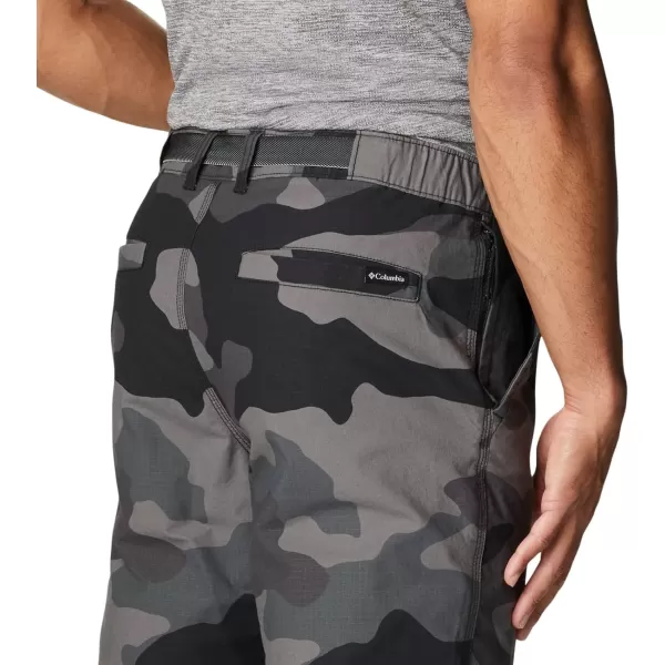 Columbia Mens Wallowa Belted PantBlack Mod Camo