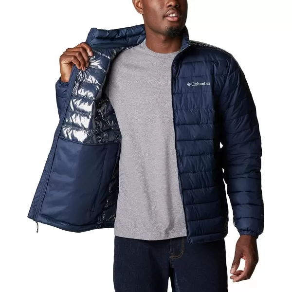 Columbia Mens Wallowa Park Interchange JacketAncient FossilStone GreenCollegiate Navy