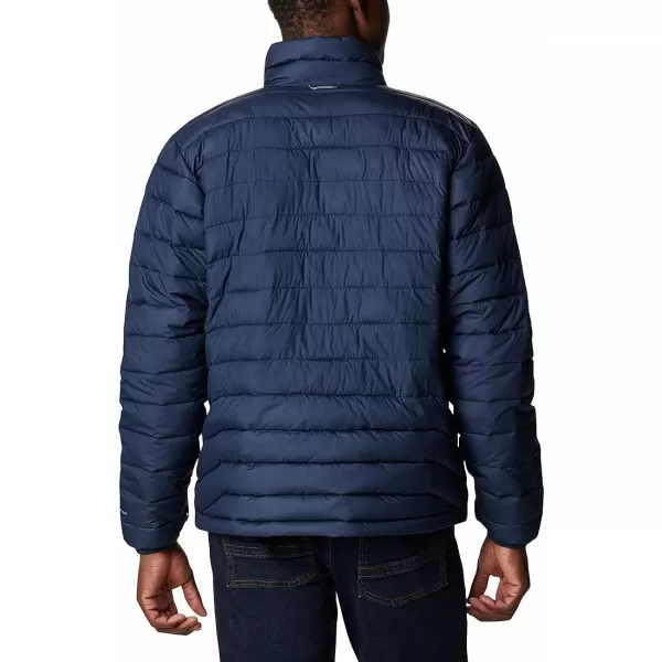 Columbia Mens Wallowa Park Interchange JacketAncient FossilStone GreenCollegiate Navy