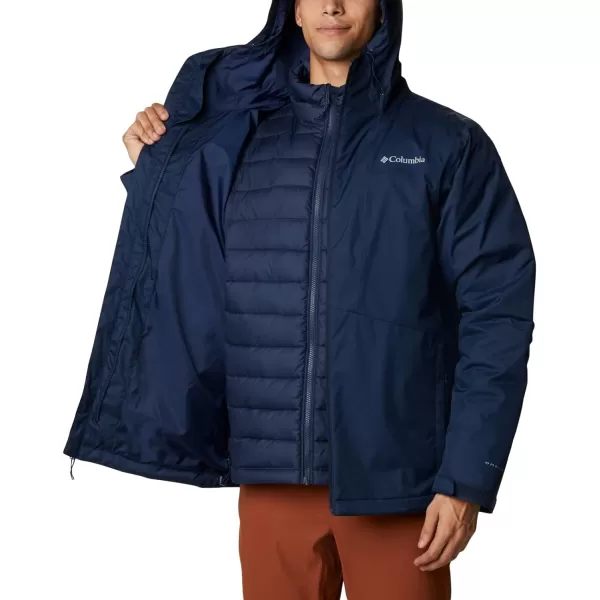 Columbia Mens Wallowa Park Interchange JacketCollegiate Navy