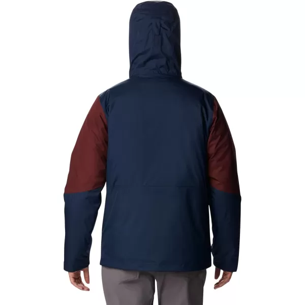 Columbia Mens Wallowa Park Interchange JacketCollegiate NavyElderberry