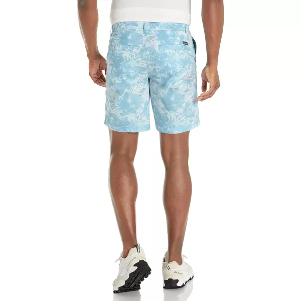 Columbia Mens Washed Out Printed ShortJet Stream Sketchy Paradise