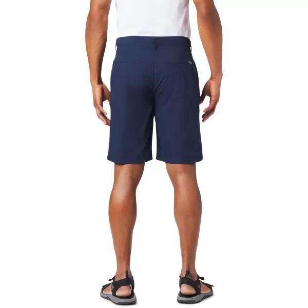 Columbia Mens Washed Out Short Cotton Classic FitClassic Collegiate Navy