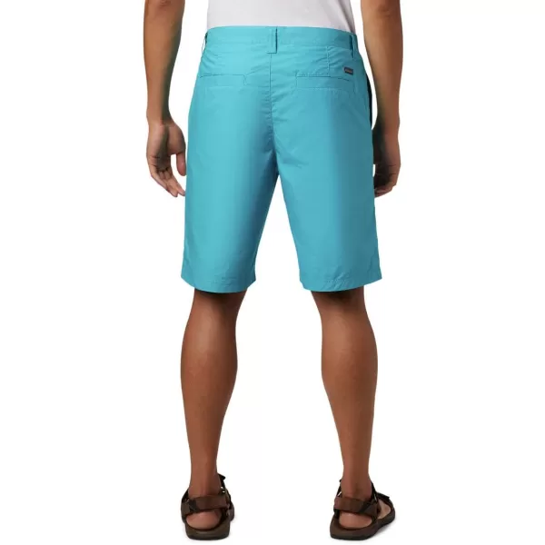 Columbia Mens Washed Out Short Cotton Classic FitClear Water