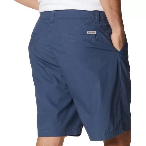 Columbia Mens Washed Out Short Cotton Classic FitDark Mountain