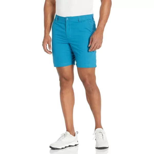 Columbia Mens Washed Out Short Cotton Classic FitDeep Marine