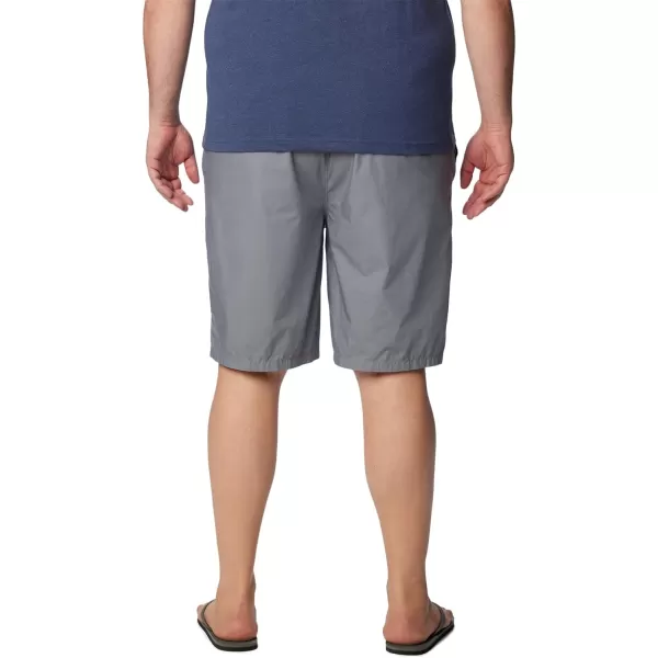 Columbia Mens Washed Out Short Cotton Classic FitGrey Ash