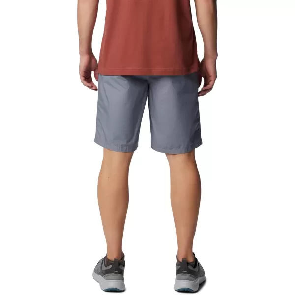 Columbia Mens Washed Out Short Cotton Classic FitGrey Ash