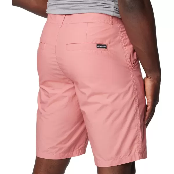 Columbia Mens Washed Out Short Cotton Classic FitPink Agave