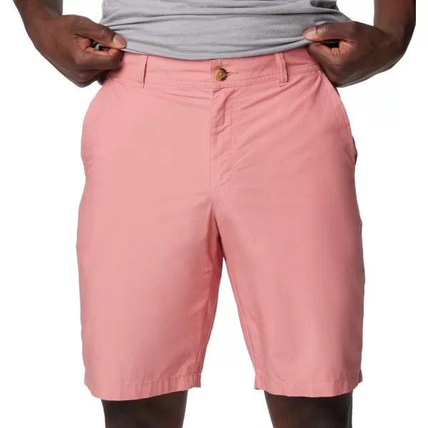 Columbia Mens Washed Out Short Cotton Classic FitPink Agave