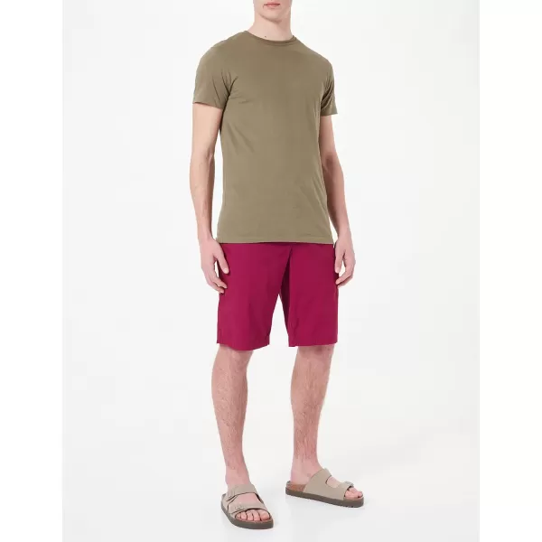 Columbia Mens Washed Out Short Cotton Classic FitRed Onion