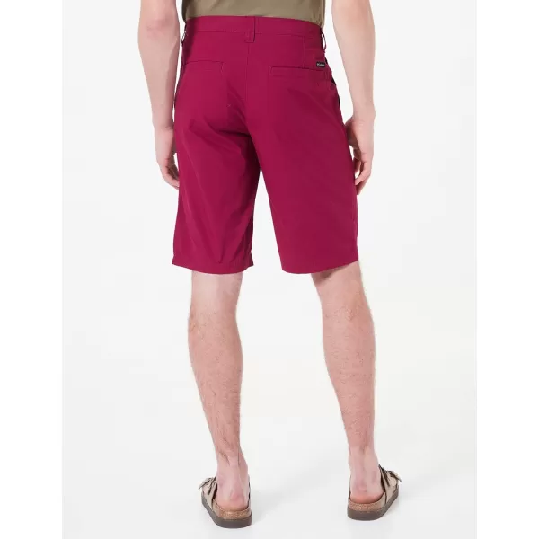 Columbia Mens Washed Out Short Cotton Classic FitRed Onion