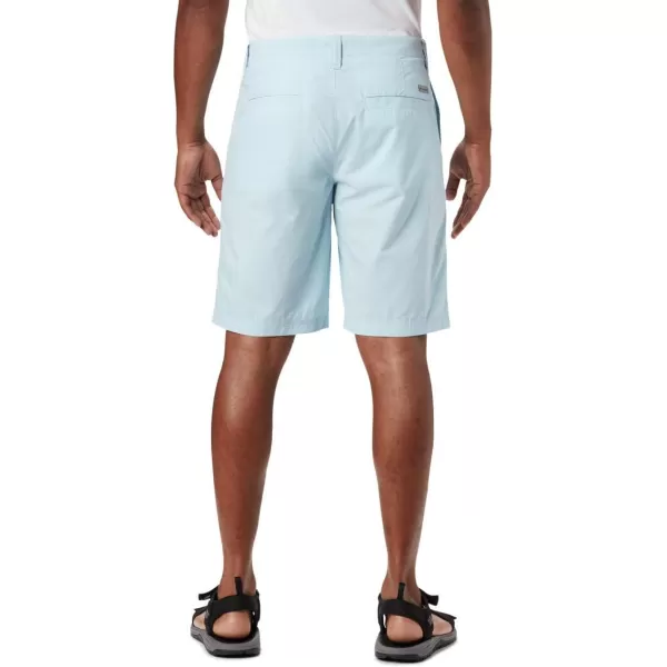 Columbia Mens Washed Out Short Cotton Classic FitSky Blue