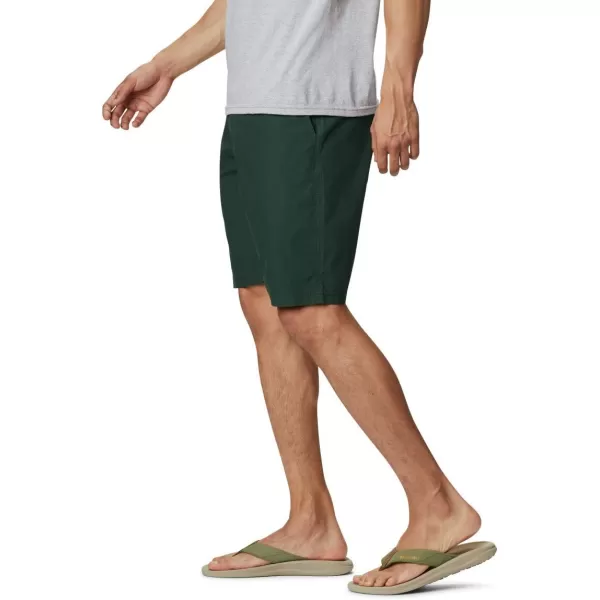 Columbia Mens Washed Out Short Cotton Classic FitSpruceSpruce