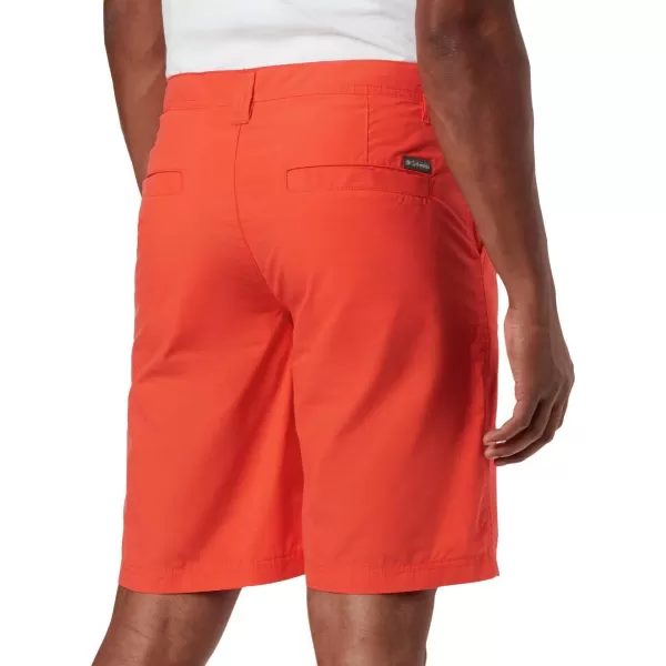 Columbia Mens Washed Out Short Cotton Classic FitWildfire