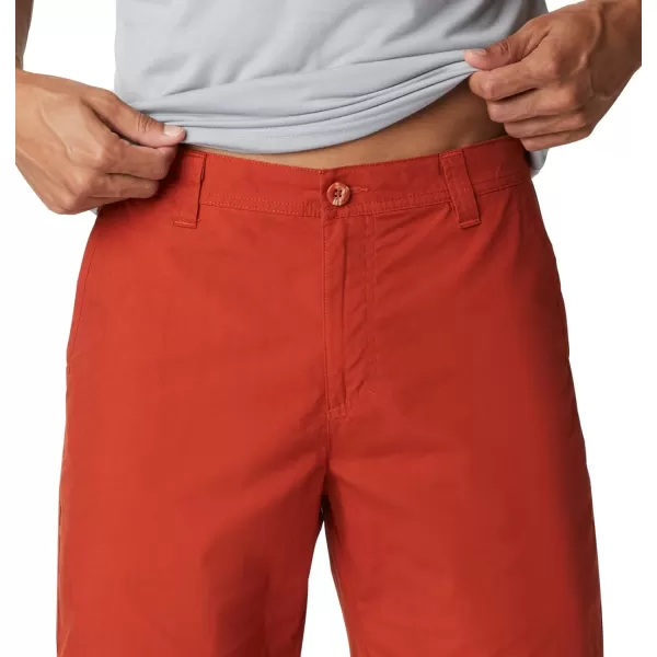 Columbia Mens Washed Out ShortDark Sienna