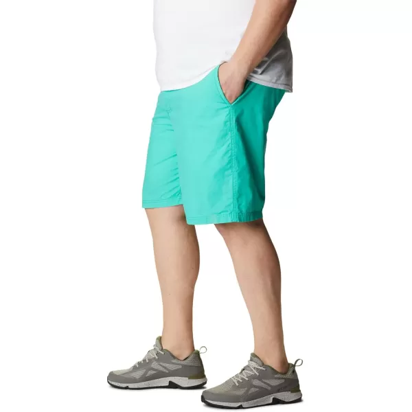 Columbia Mens Washed Out ShortElectric Turquoise