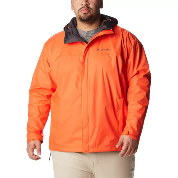 Columbia Mens Watertight II Rain JacketRed Quartz