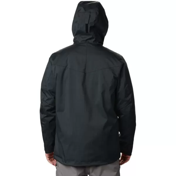 Columbia Mens Whirlibird IV Interchange Jacket Waterproof  BreathableBlack Melange