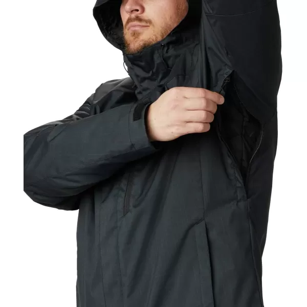 Columbia Mens Whirlibird IV Interchange Jacket Waterproof  BreathableBlack Melange