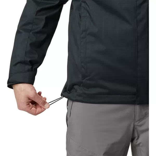 Columbia Mens Whirlibird IV Interchange Jacket Waterproof  BreathableBlack Melange