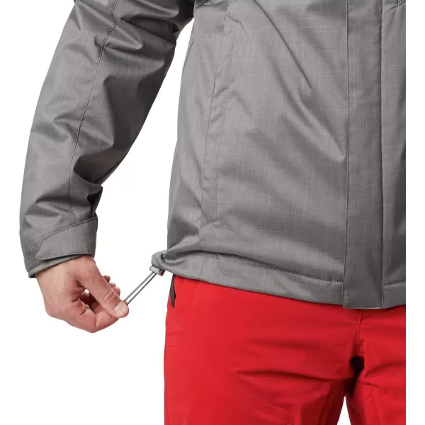 Columbia Mens Whirlibird IV Interchange Jacket Waterproof  BreathableCity Grey Melange